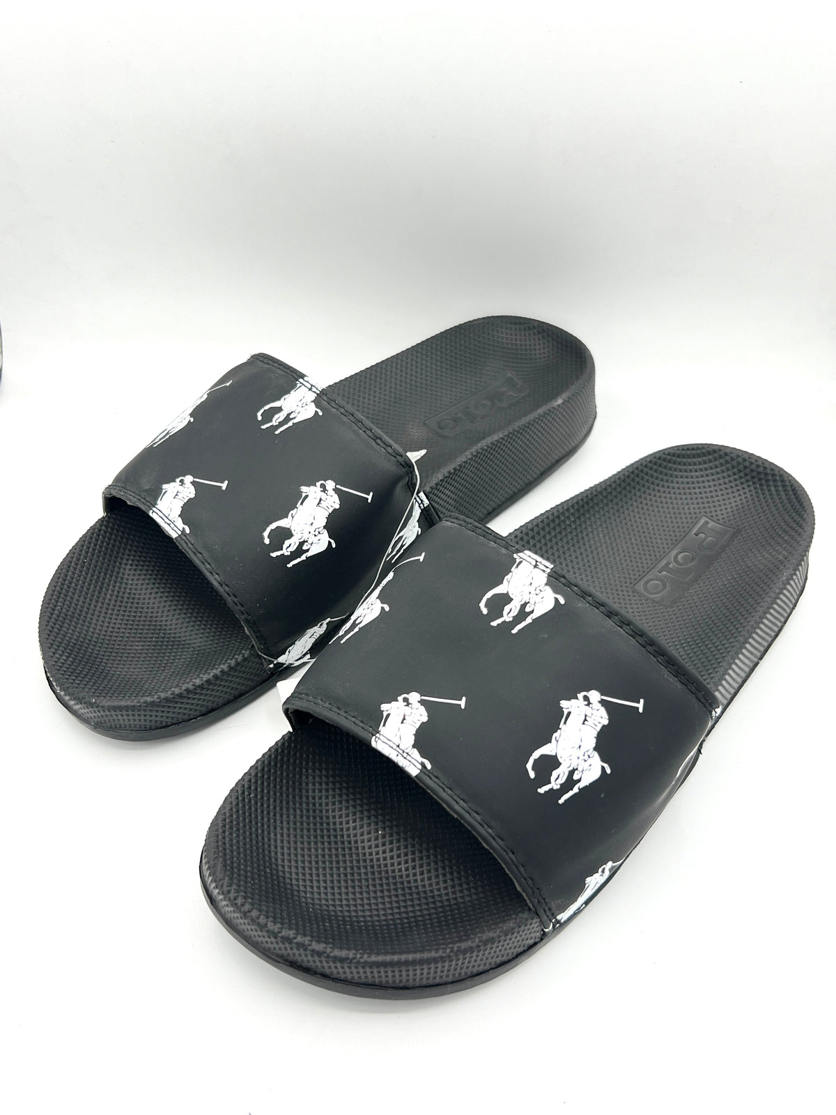 POLO Slide black white