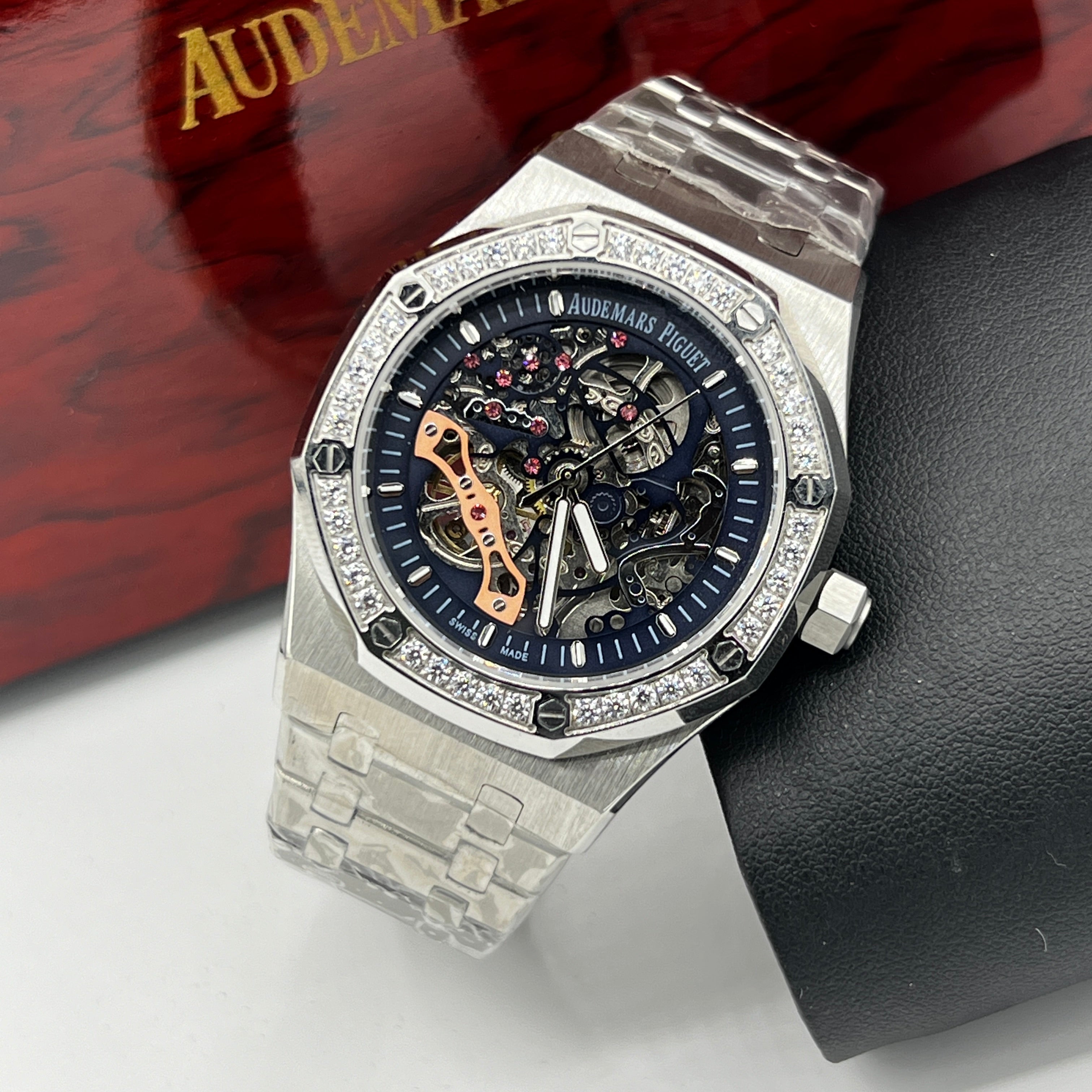 AP ICED MASTER PLUS WATCH AUTOMATIC WITH BOX